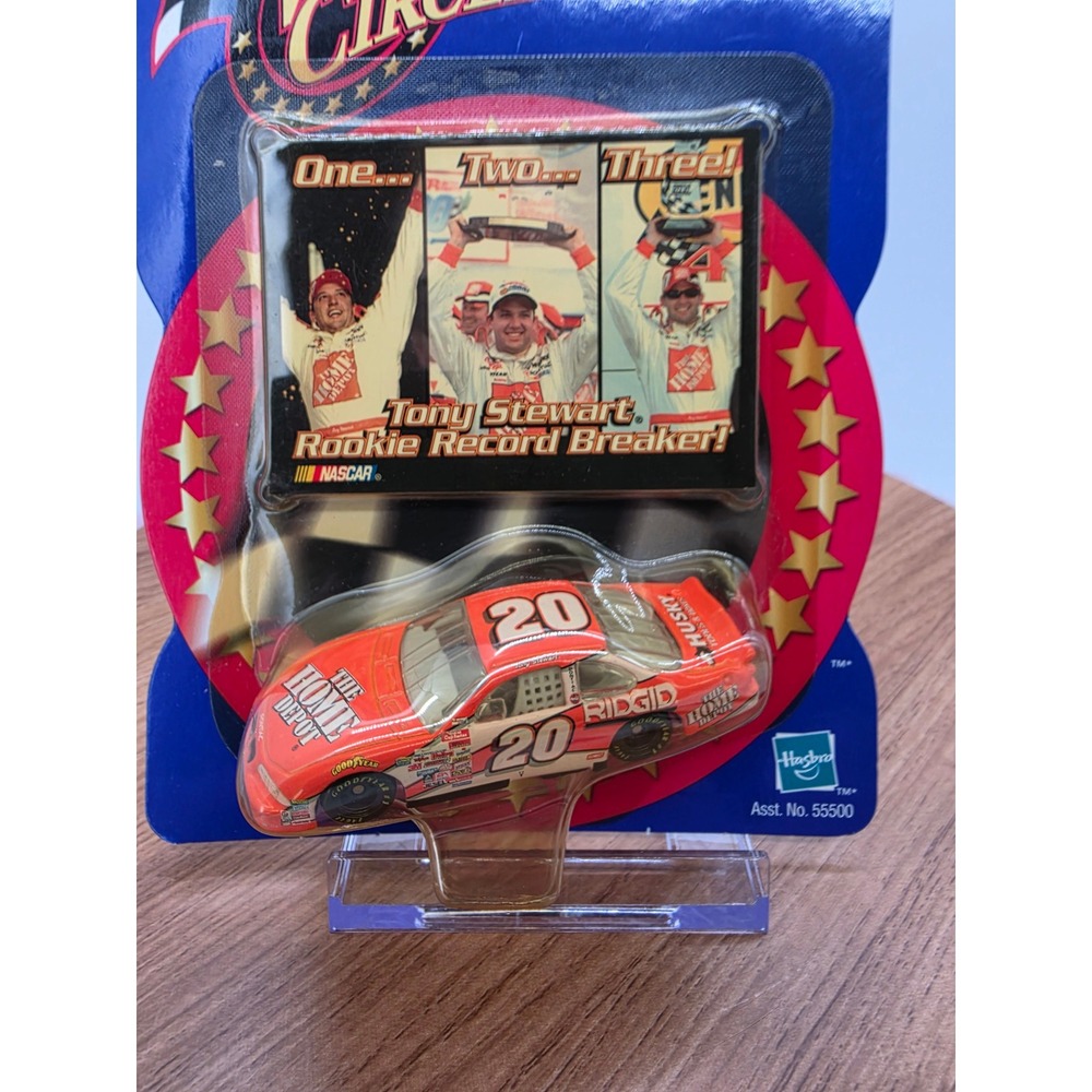 Tony Stewart NASCAR 2000 Winners Circle Rookie Record Breaker Home Depot Car 20